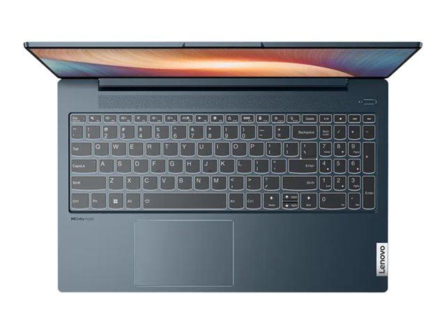 Лаптоп LENOVO IdeaPad 5 UltraSlim (6-ядрен) AMD Ryzen 5 5625U 2.3/4.3GHz, 15.6" (39.62 cm) Full HD IPS 300nits AG 300N, 16GB DDR4, 512GB PCIe ,Free DOS, Abyss Blue, 82SG0073BM