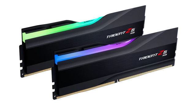 Памет G.SKILL Trident Z5 RGB Black 64GB (2x32GB) DDR5 PC5-48000 5600MHz, CL30