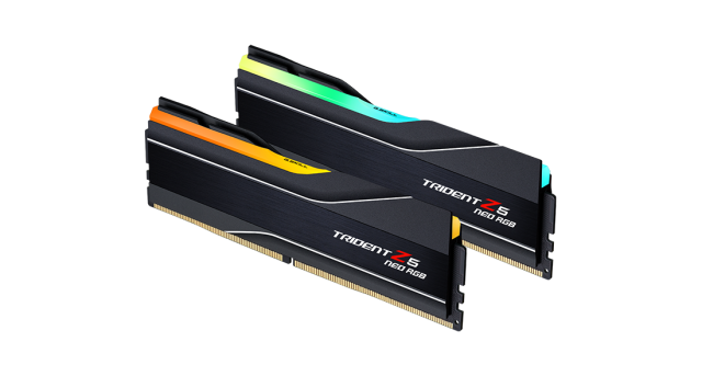 Памет G.SKILL Trident Z5 Neo RGB Black 64GB (2x32GB) DDR5 PC5-48000, 6000MHz, CL30, 1.4 V