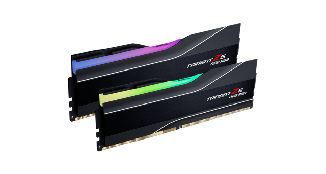Памет G.SKILL Trident Z5 Neo RGB Black 32GB (2x16GB) DDR5 PC5-48000, 6000MHz, CL32, 1.35 V, AMD EXPO