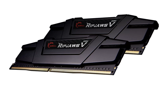 Памет G.SKILL Ripjaws V Black 16GB (2x8GB) DDR4 4000MHz, CL18 F4-4000C18D-16GVK