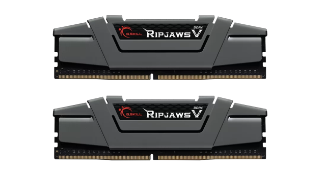 Памет G.SKILL Ripjaws V Dark Gray 16GB (2x8GB) DDR4 3200MHz CL16 F4-3200C16D-16GVGB