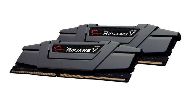 Памет G.SKILL Ripjaws V Dark Gray 16GB (2x8GB) DDR4 3200MHz CL16 F4-3200C16D-16GVGB