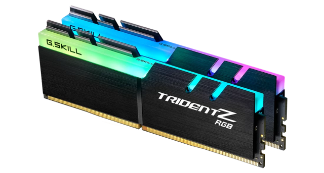 Памет G.SKILL Trident Z RGB 16GB (2x8GB) DDR4, 3200Mhz CL16, F4-3200C16D-16GTZRX for AMD