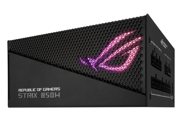 Захранване ASUS ROG Strix 850W 80+ Gold Aura Edition, ATX 3.0, PCIe 5.0 Ready