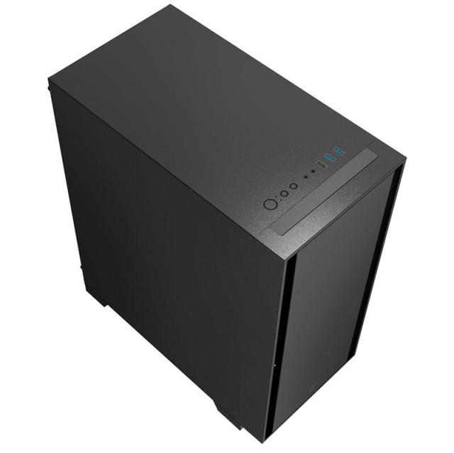Кутия MONTECH AIR Silent, TG, Mid-Tower, 2 x USB 3.0, 1 x USB 2.0, 2 x 3.5mm Mic/Headset Jack, Черна, ATX