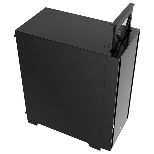 Кутия MONTECH AIR Silent, TG, Mid-Tower, 2 x USB 3.0, 1 x USB 2.0, 2 x 3.5mm Mic/Headset Jack, Черна, ATX