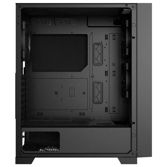 Кутия MONTECH AIR Silent, TG, Mid-Tower, 2 x USB 3.0, 1 x USB 2.0, 2 x 3.5mm Mic/Headset Jack, Черна, ATX