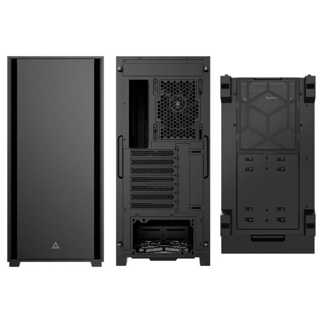 Кутия MONTECH AIR Silent, TG, Mid-Tower, 2 x USB 3.0, 1 x USB 2.0, 2 x 3.5mm Mic/Headset Jack, Черна, ATX
