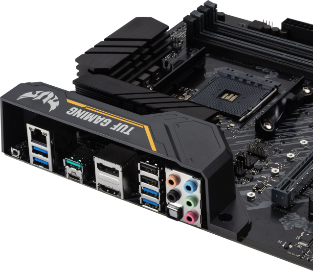 Дънна платка ASUS TUF GAMING B450-PLUS II, socket AM4, M.2 PCIe 3.0 x4, 4x DDR4, Aura Sync RGB, ATX