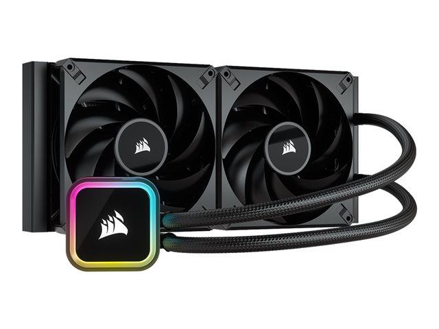 Охладител за процесор CORSAIR iCUE H115i ELITE RGB, 280mm, Liquid CPU Cooler CW-9060059-WW
