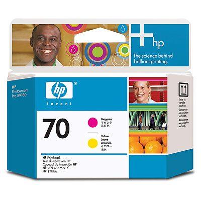 Консуматив HP 70 Magenta and Yellow Printhead