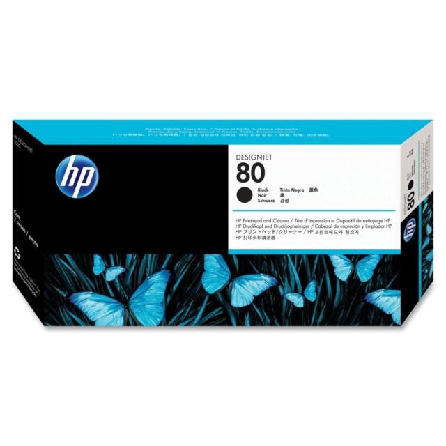 Консуматив HP 80 Black Printhead and Printhead Cleaner