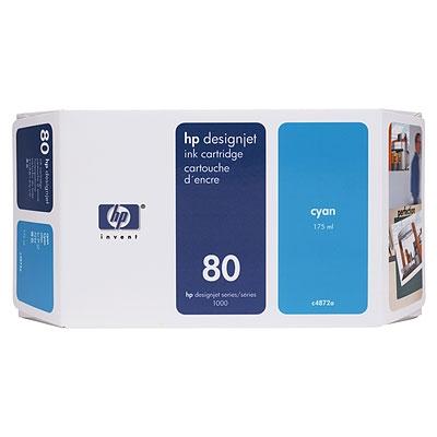 Консуматив HP 80 350-ml Cyan Ink Cartridge