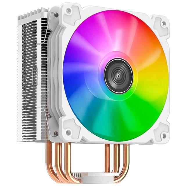 Охладител за процесор Jonsbo CR-1000 RGB, AMD/INTEL - Бял