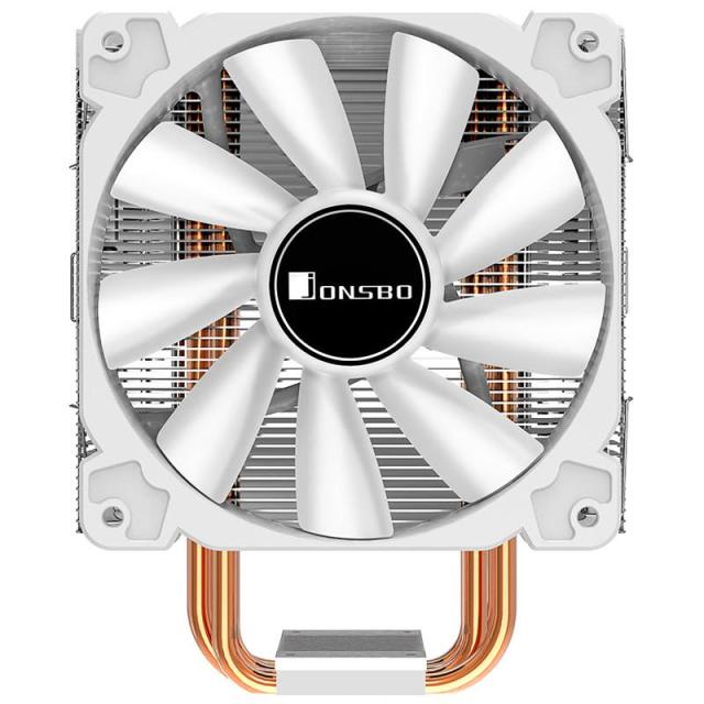 Охладител за процесор Jonsbo CR-1000 RGB, AMD/INTEL - Бял