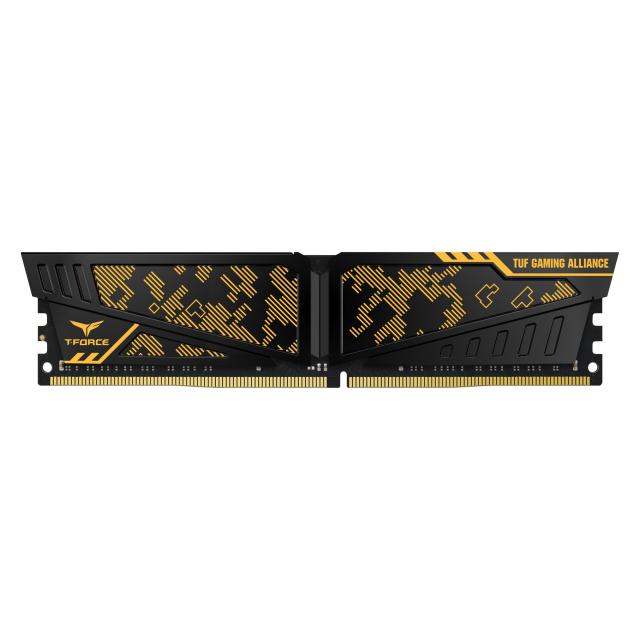 Памет Team Group T-Force Vulcan TUF, DDR4 - 16GB(2x8GB), 3600MHz, CL18-22-22-42, 1.35V