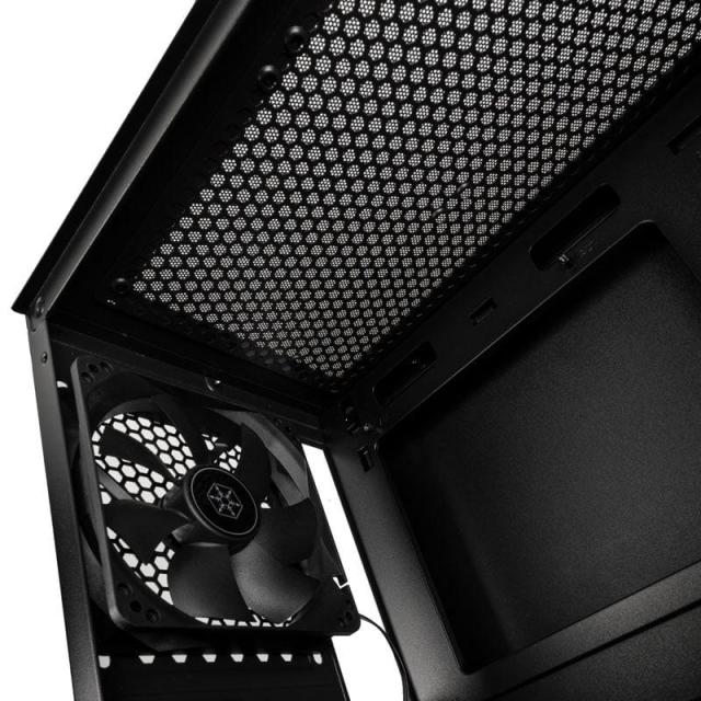 Кутия Silverstone FARA H1M, 1 x USB 3.0, 2 x USB 2.0,HD Audio,  Micro-ATX