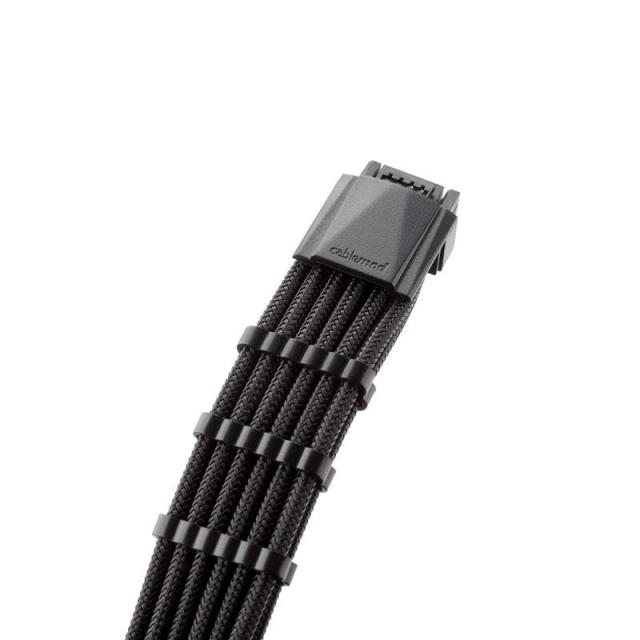 Кабел CableMod PRO ModMesh 12VHPWR към 3x8Pin PCI-E кабел - 45cm, Black