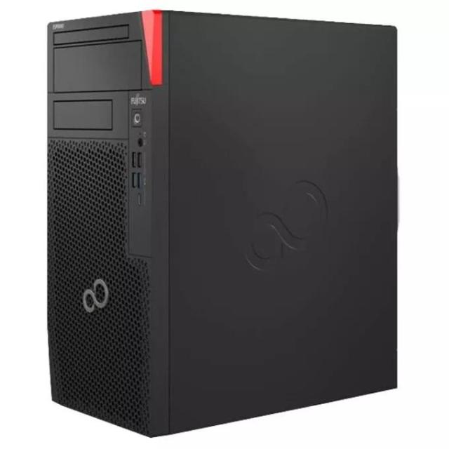 Настолен компютър Fujitsu Esprimo P6012, Intel Core i5-12400 2.5/4.4GHz, 16GB DDR4, 512GB SSD, 1 x USB-C 3.2 Gen 2, Windows 11 Pro, Черен