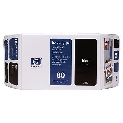 Консуматив HP 80 350-ml Black Ink Cartridge