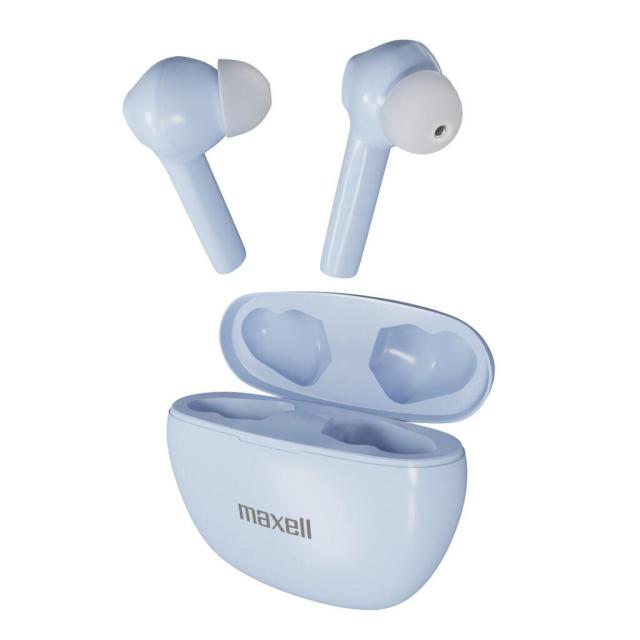 Слушалки MAXELL Dynamic Wireless/Bluetooth True Wireless, Син