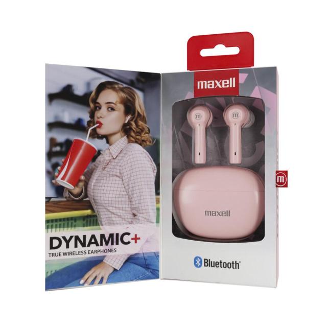 Слушалки MAXELL Dynamic Wireless/Bluetooth True Wireless, розов