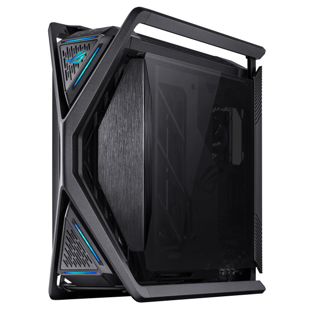 Кутия ASUS ROG Strix HYPERION GR701, Full-Tower, 4 x USB 3.2, 1 x USB Type-C,  1 x headphone / Microphone, Aura Sync ARGB, ATX/EATX