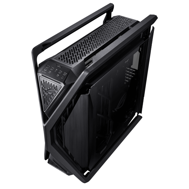 Кутия ASUS ROG Strix HYPERION GR701, Full-Tower, 4 x USB 3.2, 1 x USB Type-C,  1 x headphone / Microphone, Aura Sync ARGB, ATX/EATX