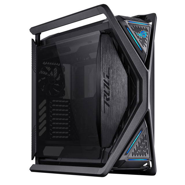 Кутия ASUS ROG Strix HYPERION GR701, Full-Tower, 4 x USB 3.2, 1 x USB Type-C,  1 x headphone / Microphone, Aura Sync ARGB, ATX/EATX