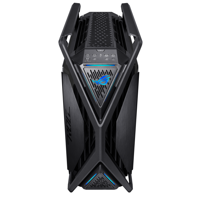 Кутия ASUS ROG Strix HYPERION GR701, Full-Tower, 4 x USB 3.2, 1 x USB Type-C,  1 x headphone / Microphone, Aura Sync ARGB, ATX/EATX