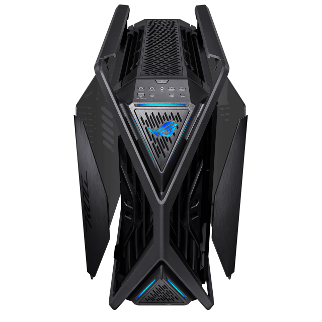 Кутия ASUS ROG Strix HYPERION GR701, Full-Tower, 4 x USB 3.2, 1 x USB Type-C,  1 x headphone / Microphone, Aura Sync ARGB, ATX/EATX