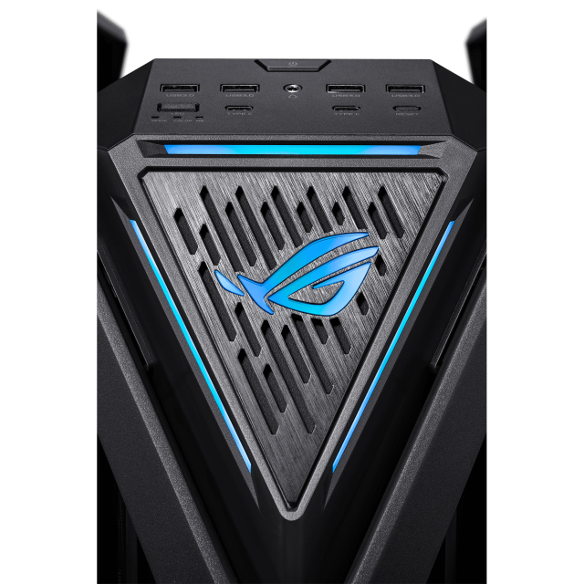 Кутия ASUS ROG Strix HYPERION GR701, Full-Tower, 4 x USB 3.2, 1 x USB Type-C,  1 x headphone / Microphone, Aura Sync ARGB, ATX/EATX