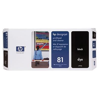 Консуматив HP 81 Black Dye Printhead and Printhead Cleaner