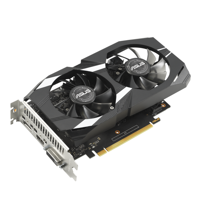 Видеокарта ASUS Dual GeForce GTX 1650 V2 OC 4GB GDDR6, 128-bit, DVI, HDMI, DP