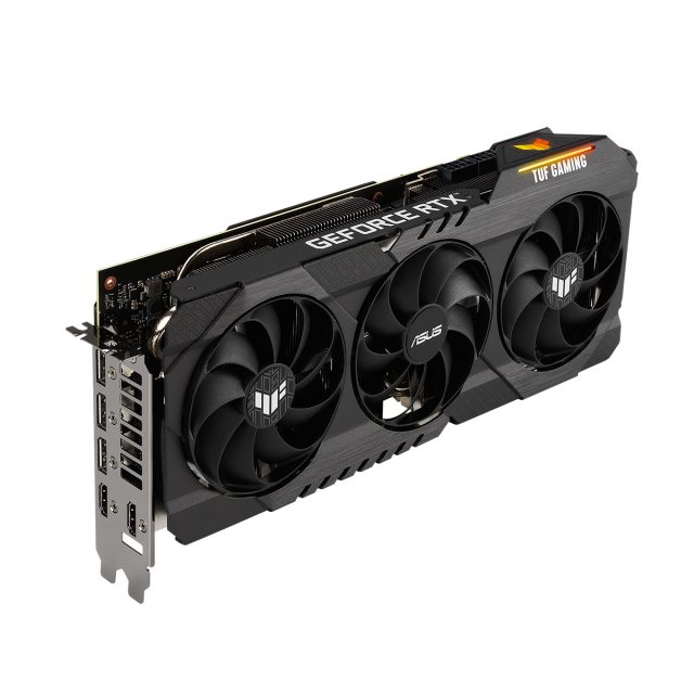 Видео карта ASUS TUF Gaming GeForce RTX 3060 Ti OC Edition 8GB GDDR6X, 256-bit, 2xHDMI, 3xDP