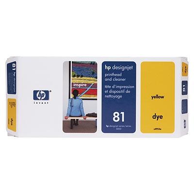 Консуматив HP 81 Yellow Dye Printhead and Printhead Cleaner