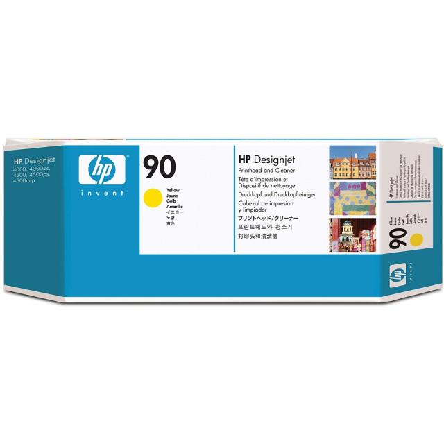 Консуматив HP 90 Yellow Printhead and Printhead Cleaner