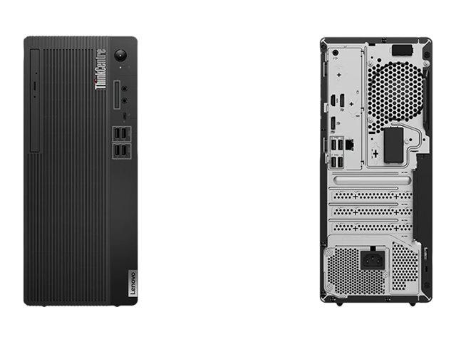 Настолен компютър LENOVO ThinkCentre M70t, (4-ядрен) Alder Lake Intel Core i3-12100 3.3/4.3 GHz, 8GB DDR4, 256GB SSD, Windows 11 Pro, 11T5S0EN00