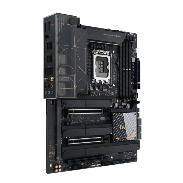 Дънна платка ASUS ProArt Z790-CREATOR WIFI, LGA 1700, ATX, Wi-Fi 6E, DDR5, PCIe 5.0, HDMI, 2xDP, USB Type-C, ATX