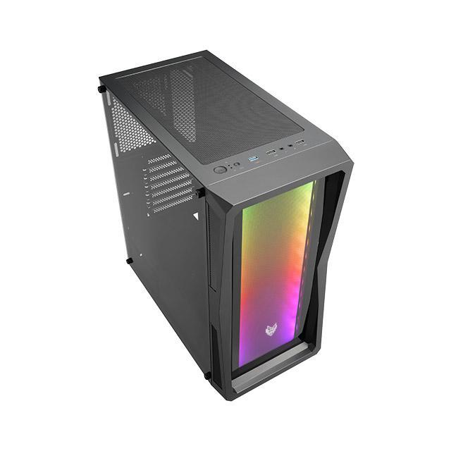 Кутия FSP CMT212G ARGB TG, USB3.0x2, USB2.0X1, HD Audio, Mid-Tower