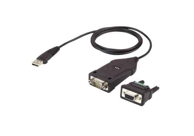 Адаптер ATEN UC485, USB към RS-422/485, Черен