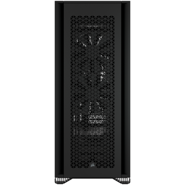 Кутия Corsair 7000D Airflow Full Tower, Tempered Glass, 4 x USB 3.0, 1 x USB 3.1 Type-C, 1 x Combo Audio Jack, Черно