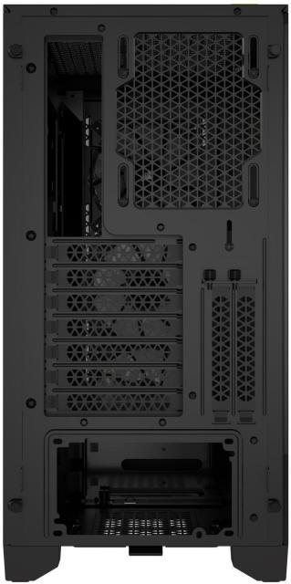 Кутия Corsair iCUE 4000D RGB Airflow Mid Tower, Tempered Glass, Черно