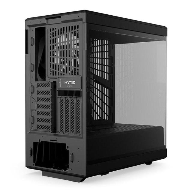 Кутия HYTE Y40 Tempered Glass, Mid-Tower, 2xUSB 3.0​, 1xUSB 3.2 Type-C​, Audio/Mic Jack, Черно