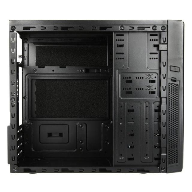 Кутия за компютър Silverston SST-PS09B Precision,  2 x USB 3.0, 1 x Mic Jack, 1 x Headphone Jack, MicroATX