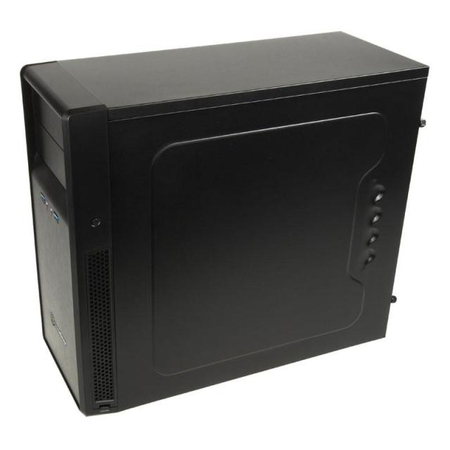 Кутия за компютър Silverston SST-PS09B Precision,  2 x USB 3.0, 1 x Mic Jack, 1 x Headphone Jack, MicroATX