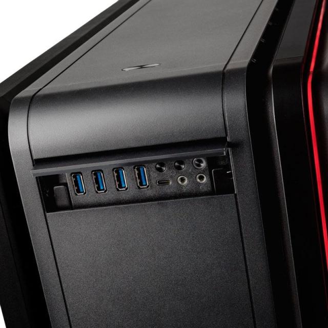 Кутия Phanteks Enthoo 719 TG DRGB Full-Tower, 4 x USB 3.0, 1 x USB Type-C, 1 x Mic, 1 x Headphone jacks, Антрацит