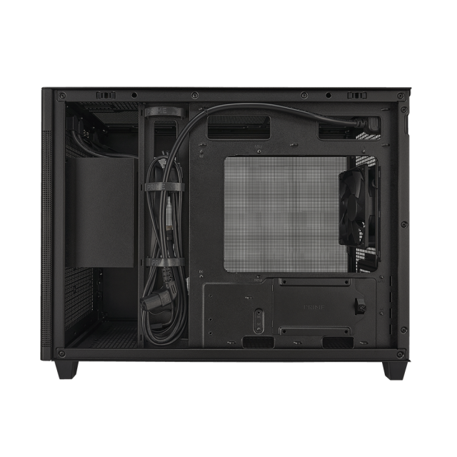 Кутия ASUS PRIME AP201 Mesh, 1 x Headphone 1 x Microphone 2 x USB 3.2 Gen1 1 x USB 3.2 Gen2 Type C, Micro-ATX, Mini-ITX