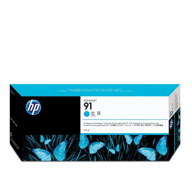Консуматив HP 91 775-ml Pigment Cyan Ink Cartridge